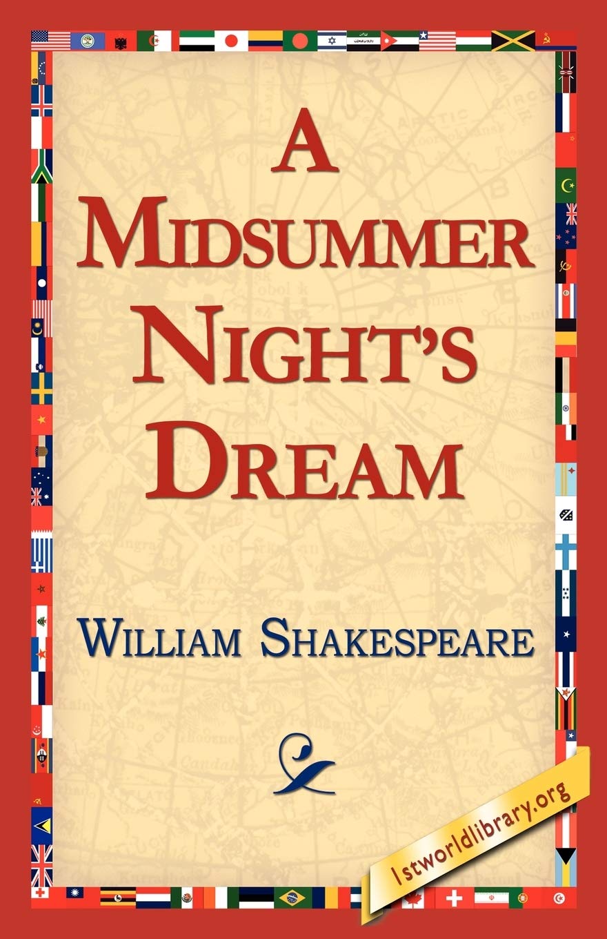 A Midsummer Night's Dream - Shakespeare's Classic Comedy Play | Perfect for Theater Performances, Literature Studies & Romantic Gift Ideas