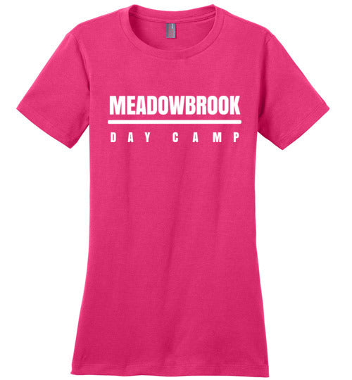 Ladies Perfect Weight T-Shirt by Meadowbrook - Soft & Comfortable Cotton Tee for Everyday Wear | Casual, Workout & Lounge Outfits