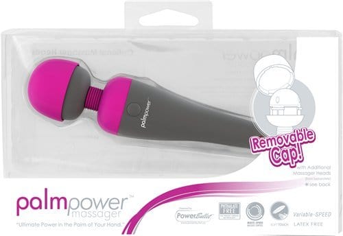Pink Palm Power Massager - Electric Handheld Massager for Pain Relief, Muscle Relaxation - Perfect for Home, Office & Travel Use