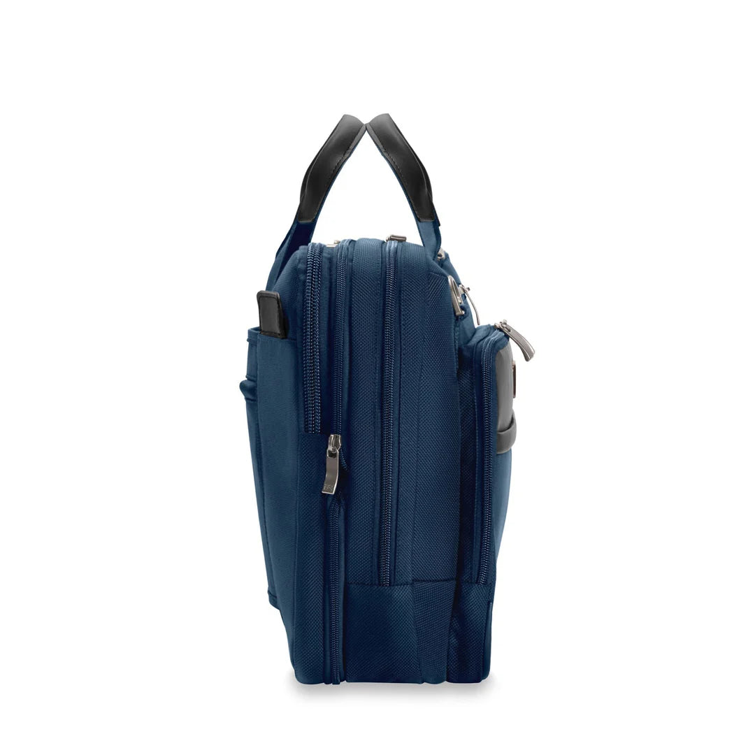 Briggs & Riley Medium Expandable Carry-On Luggage - Durable Business Travel Bag with USB Port for Laptop & Work Essentials | Perfect for Airplane & Commuter Use