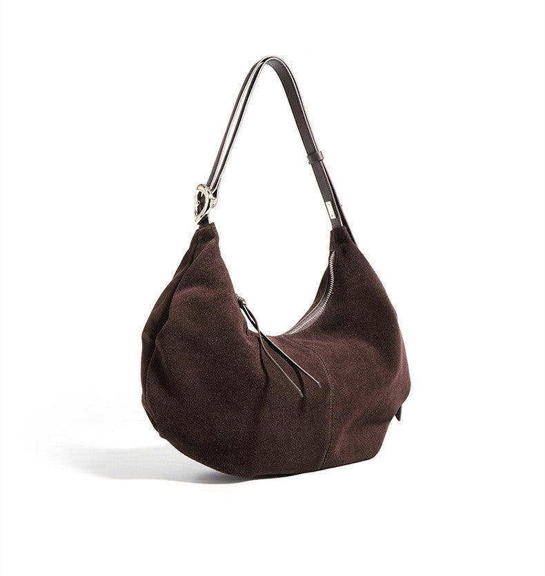 Stylish Half Moon Shoulder Bag for Women - Trendy Crossbody Purse with Adjustable Strap, Perfect for Daily Use, Work, Travel and Date Night