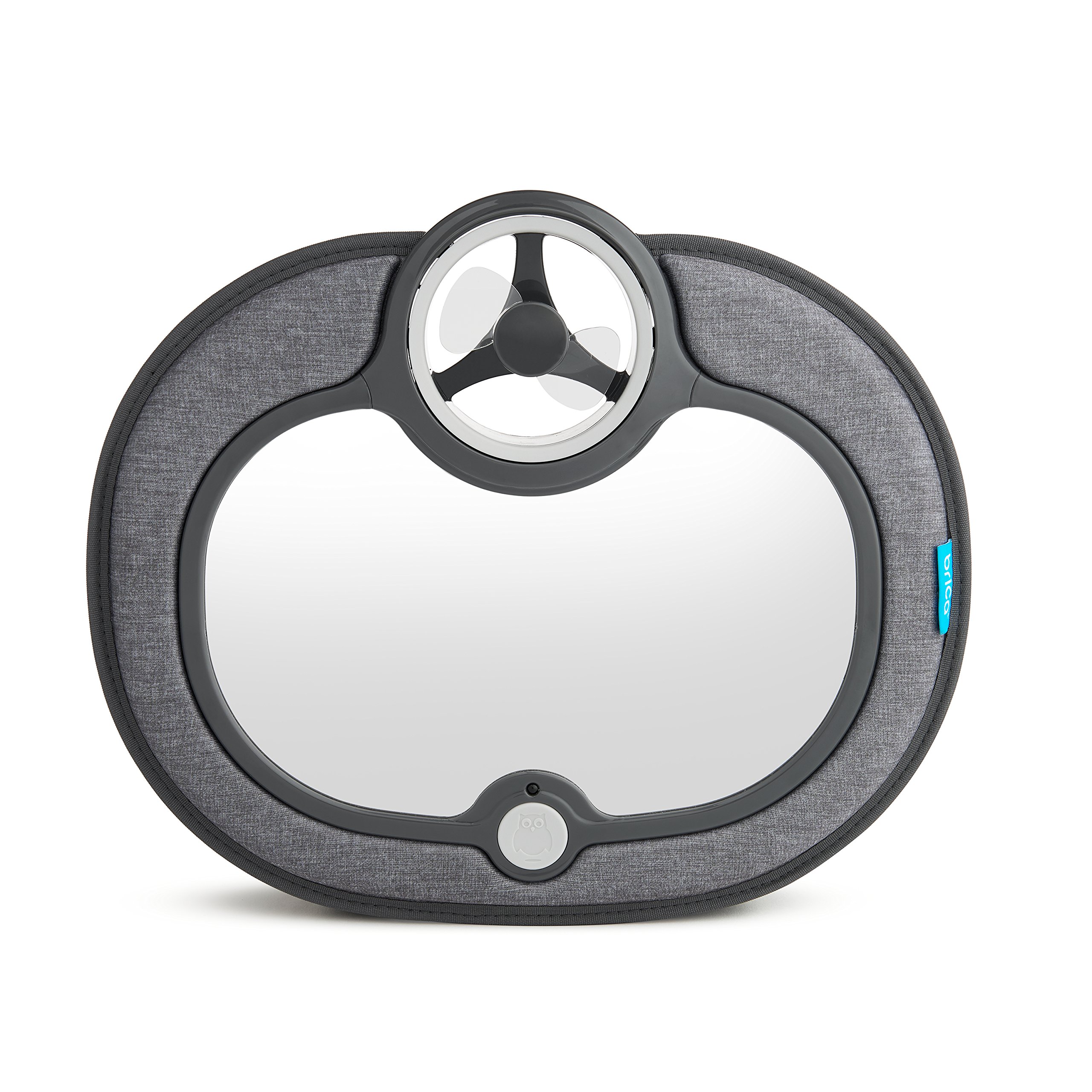 BRICA Breeze Baby in-Sight Car Mirror - Safe Rear-Facing Infant Monitor for Backseat - Perfect for Road Trips & Daily Commutes with Newborns