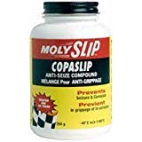MOLYSLIP COPASLIP Anti-Seize Compound 250g Jar with Brush - High Temperature Lubricant for Bolts, Nuts & Threads - Case of 6 - Ideal for Automotive, Marine & Industrial Applications