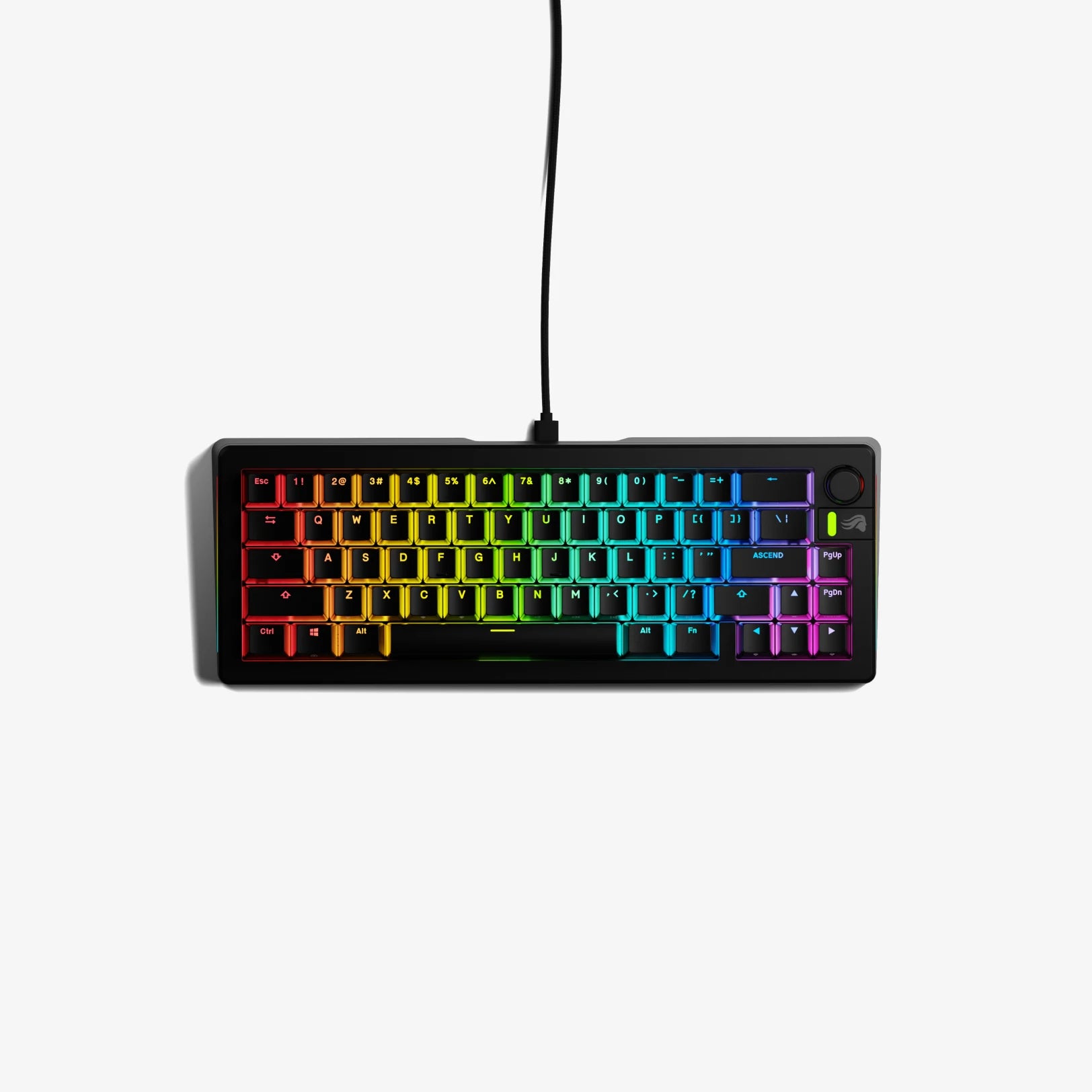 GMMK 3 Prebuilt Mechanical Gaming Keyboard - 96% Compact Layout, Hot-Swappable Switches, RGB Backlit - Perfect for PC Gaming, Office Work & Typing Enthusiasts