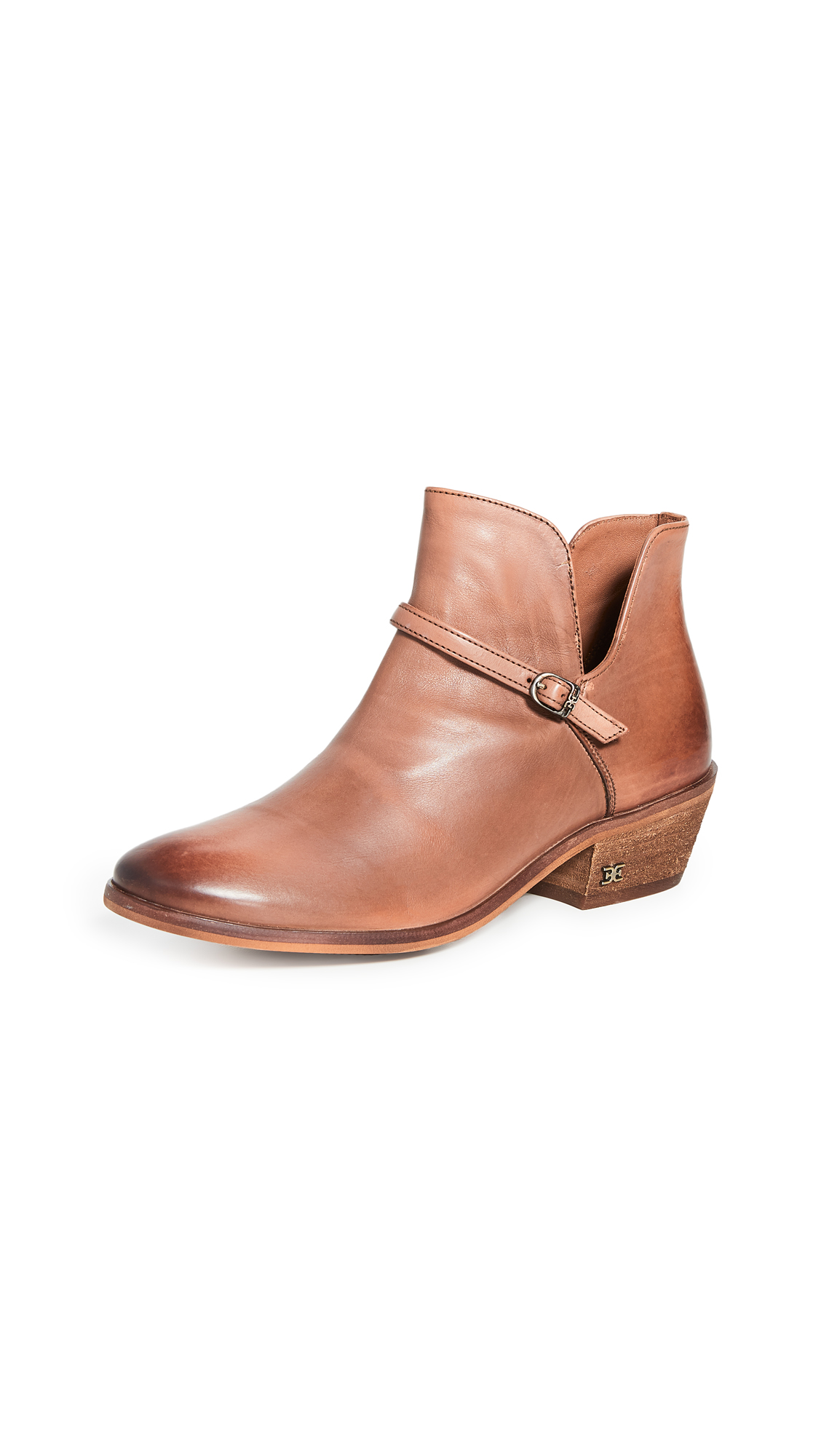 Sam Edelman Women's Palmer Ankle Boot - Stylish Chunky Heel Booties for Women | Comfortable & Fashionable Fall/Winter Shoes | Perfect for Office, Date Night & Casual Outings