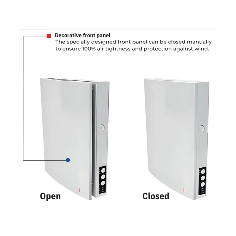Vents TwinFresh Expert RW1 85 2 V.2 Ductless Energy Recovery Ventilator - Fresh Air System for Home & Office - Improves Indoor Air Quality & Energy Efficiency