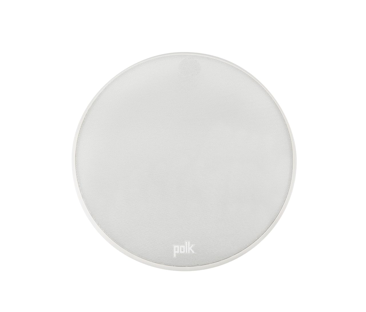 Polk Audio V 80 High Performance In-Ceiling Recessed Speaker - White | Premium Sound for Home Theater, Music & Surround Sound Systems