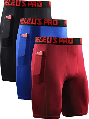 6064 Black/Blue/Red,3 Pack