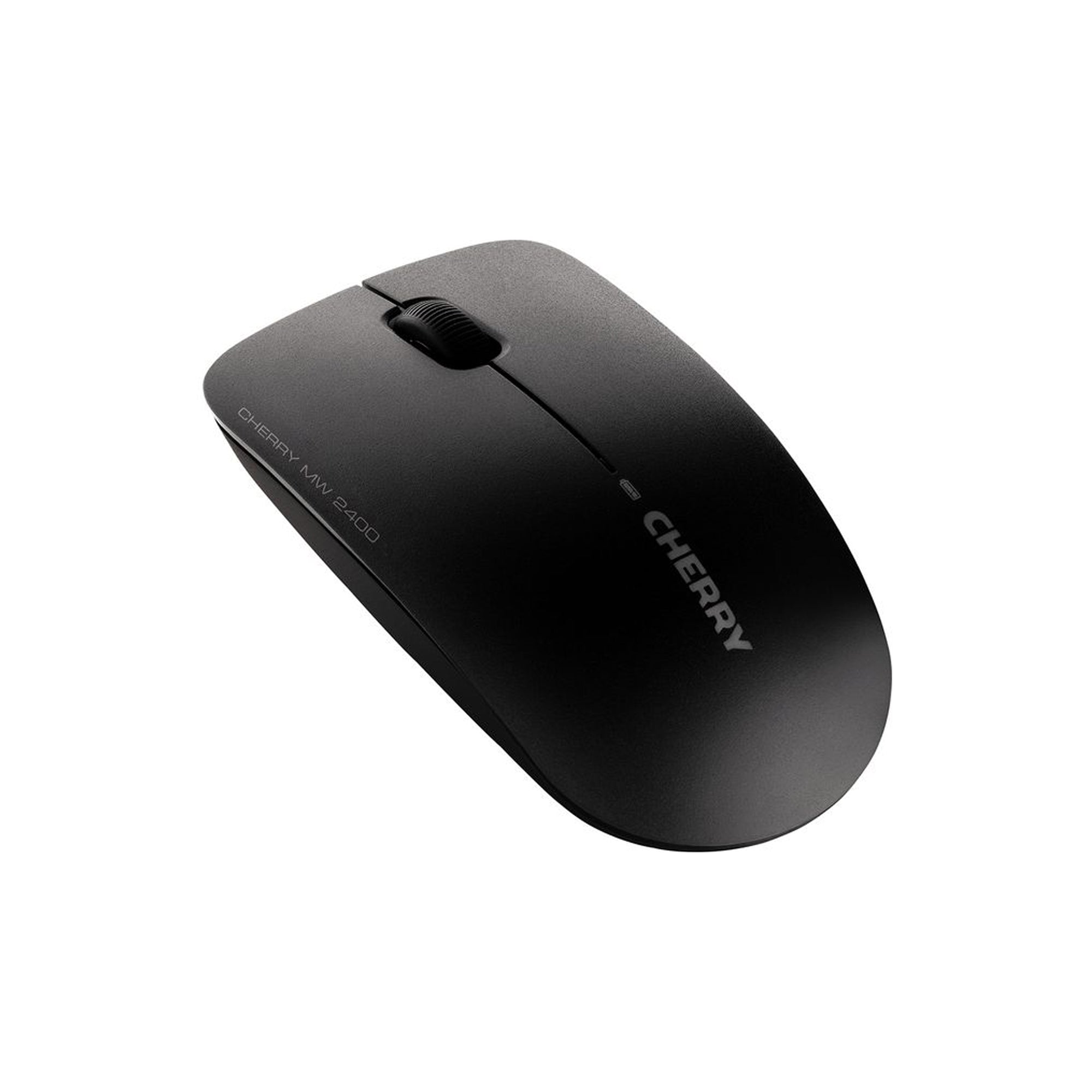 CHERRY MW 2400 Wireless Optical Mouse (V2) - Ergonomic Design, 1600 DPI, Plug & Play - Perfect for Office, Gaming, and Home Use