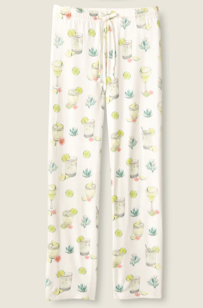 Pj Salvage Limes & Sunshine Set - Soft Cotton Pajama Set for Women, Sleepwear & Lounge Wear, Perfect for Relaxing at Home or Vacation