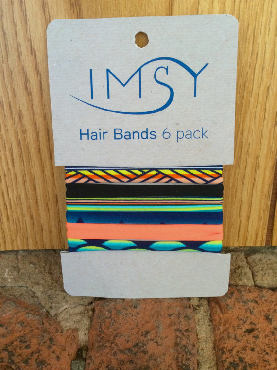 6 Pack Hair Ties for Women - Soft Elastic Hair Bands for Ponytails, Workouts & Everyday Use