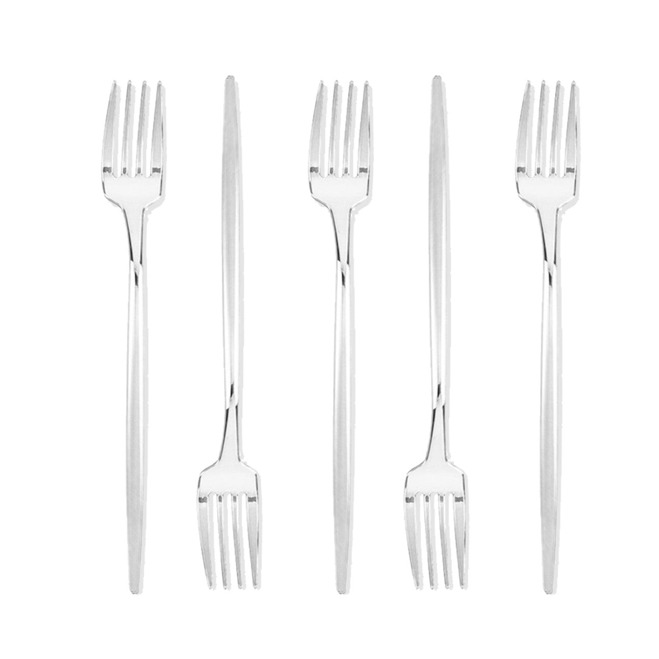Premium Silver Flatware Set - 32-Piece Elegant Dining Utensils for Formal Dinners & Special Occasions