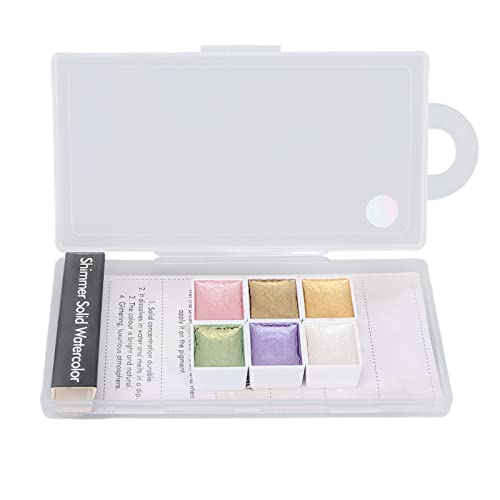 Premium Solid Nail Watercolor Paint Set - Professional DIY Nail Art Kit for Home Salon, Water-Based Pigments for Creative Nail Designs (Perfect for Beginners, Nail Artists & Gift Ideas) | Use for Manicures, Pedicures, Nail Art Classes & Creative DIY Projects