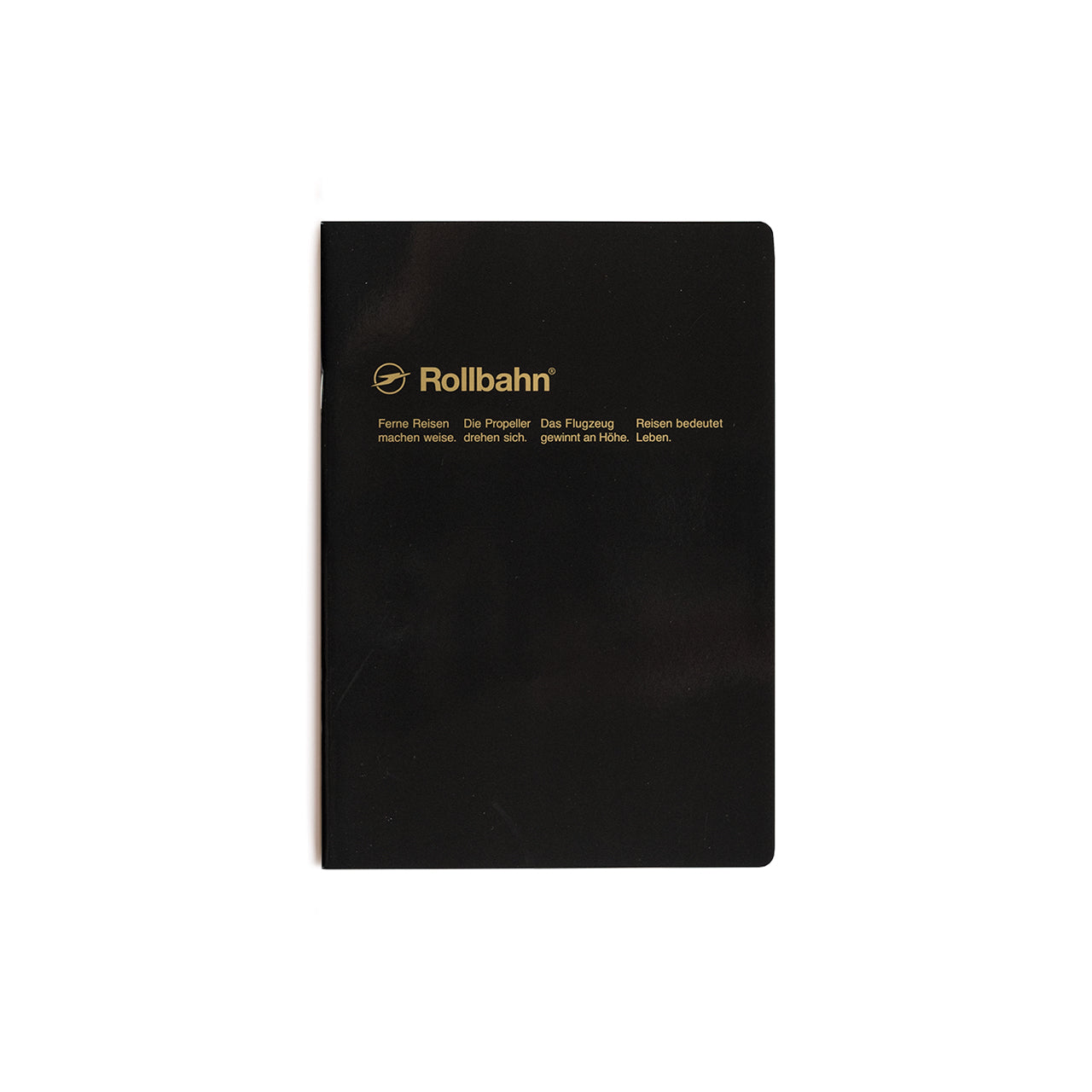 Rollbahn Slim A5 Notebook - Dotted Grid Planner with Elastic Closure, 160 Pages for Journaling, Note Taking & Daily Planning - Perfect for Students, Office & Travel Organization