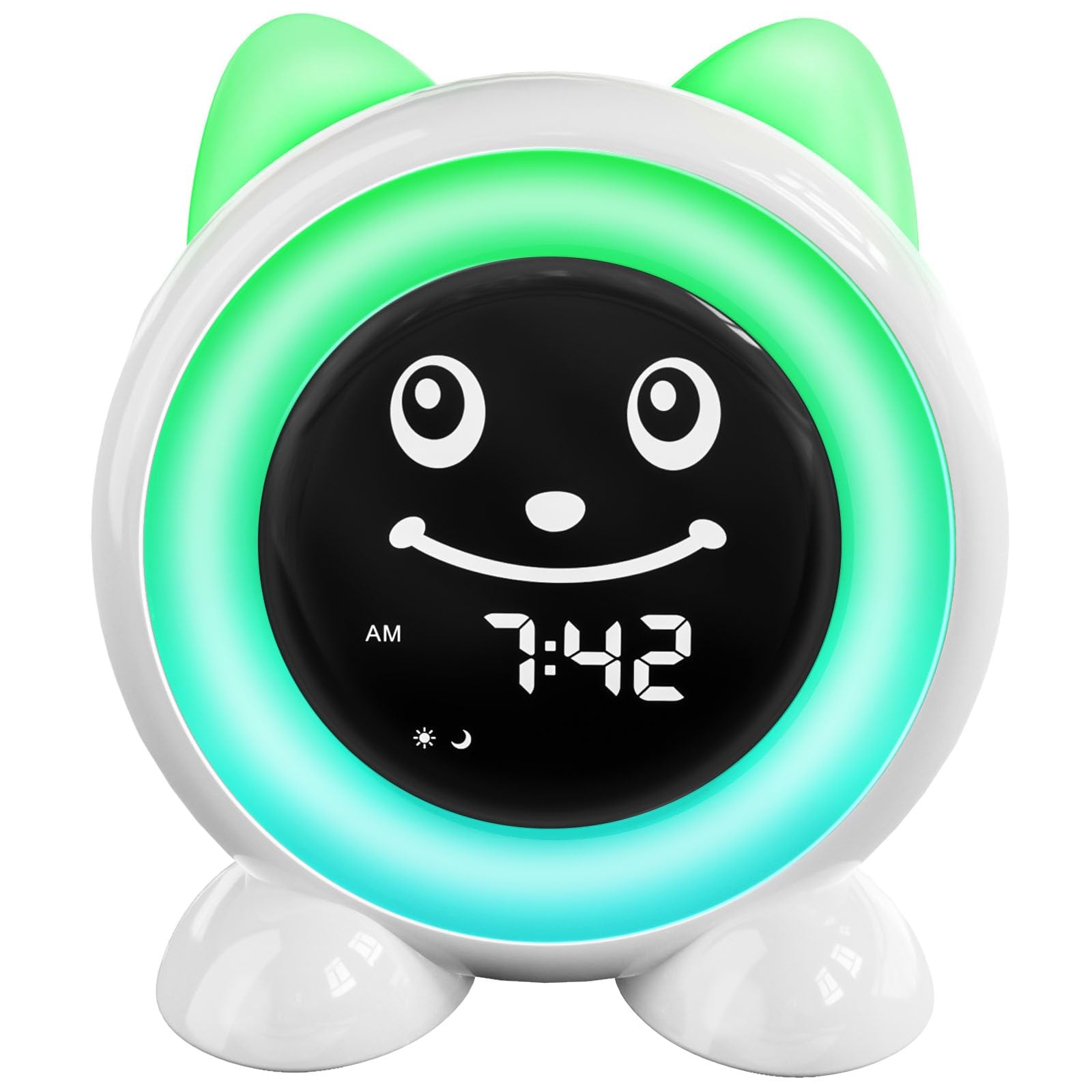 I·CODE OK to Wake Kids Alarm Clock - Toddler Sleep Training Clock with Night Light & Nap Timer | Perfect Gift for Boys & Girls Ages 2-10 | Helps Establish Healthy Sleep Routines for Preschoolers & School-Aged Children