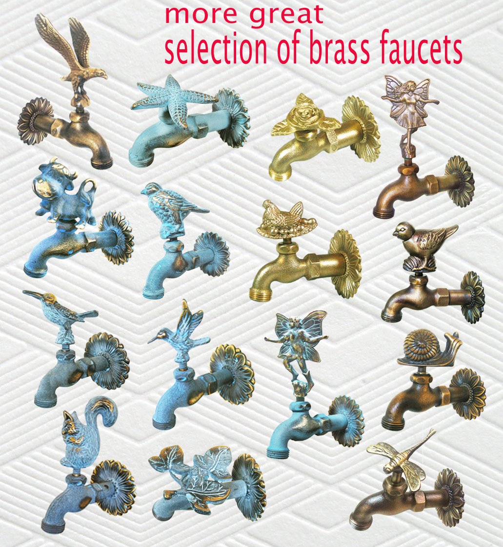 Premium Solid Brass Dolphin Faucet - Elegant Bathroom Sink Faucet with High Polish Finish - Perfect for Coastal, Nautical, or Beach-Themed Bathrooms