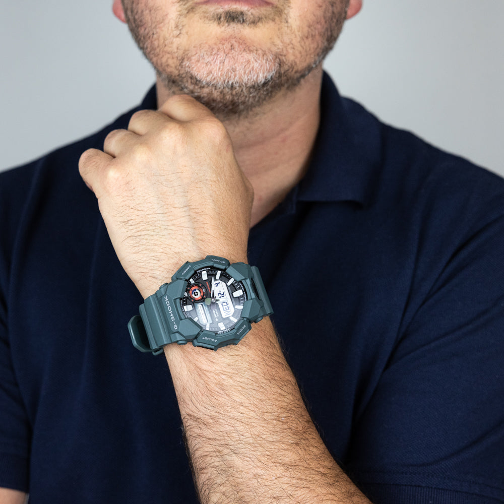 G Shock GA010 2A Rugged Combi Watch - Shock Resistant Digital Sports Watch for Men - Perfect for Outdoor Adventures, Workouts & Everyday Wear