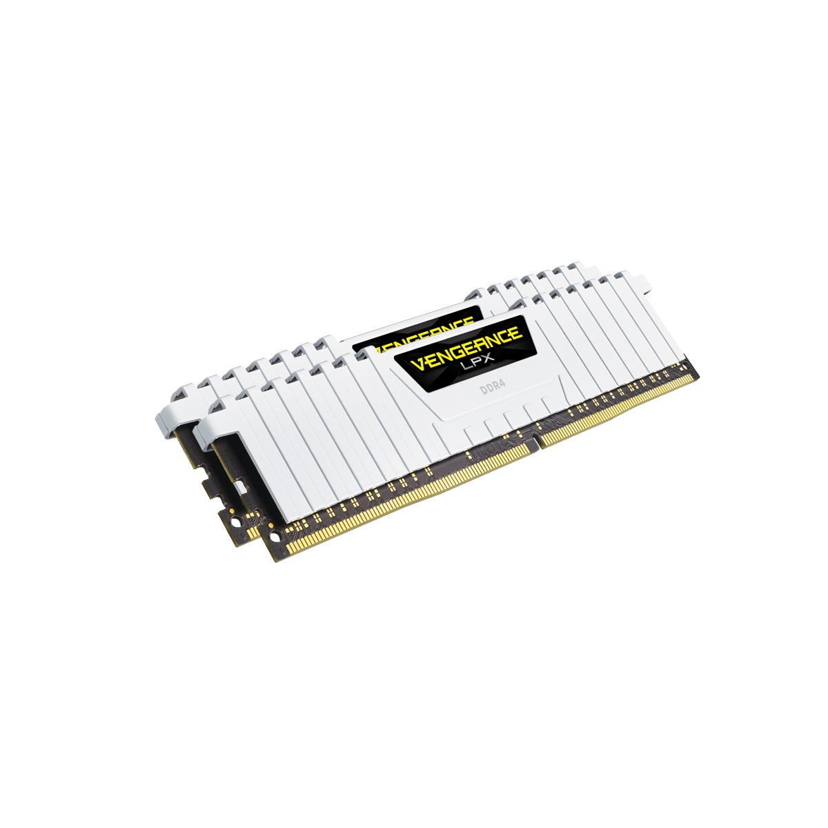 Corsair Vengeance LPX 16GB (2x8GB) DDR4 3200MHz CL16 Desktop Memory Kit - White (CMK16GX4M2B3200C16W) for Gaming PC, Workstation & High Performance Computer Builds
