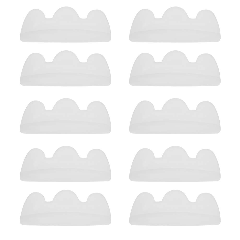 5 Pairs Silicone Eyelash Perming Pads - Reusable Eyelash Curling & Lifting Shield Patch for Lash Perm Treatment, Professional Makeup Tool for Salon & Home Use - Perfect for Lash Extensions, Volume Lashes & Natural Lash Enhancement