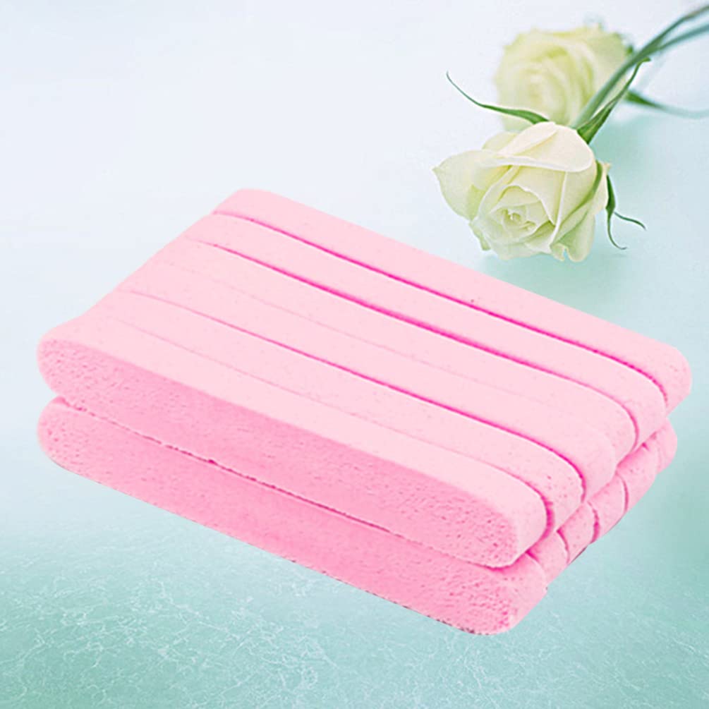 12-Pack CALLARON Natural Cellulose Exfoliating Face Sponges - Gentle Makeup Remover & Cleansing Puffs for Soft Skin | Perfect for Daily Skincare & Makeup Application