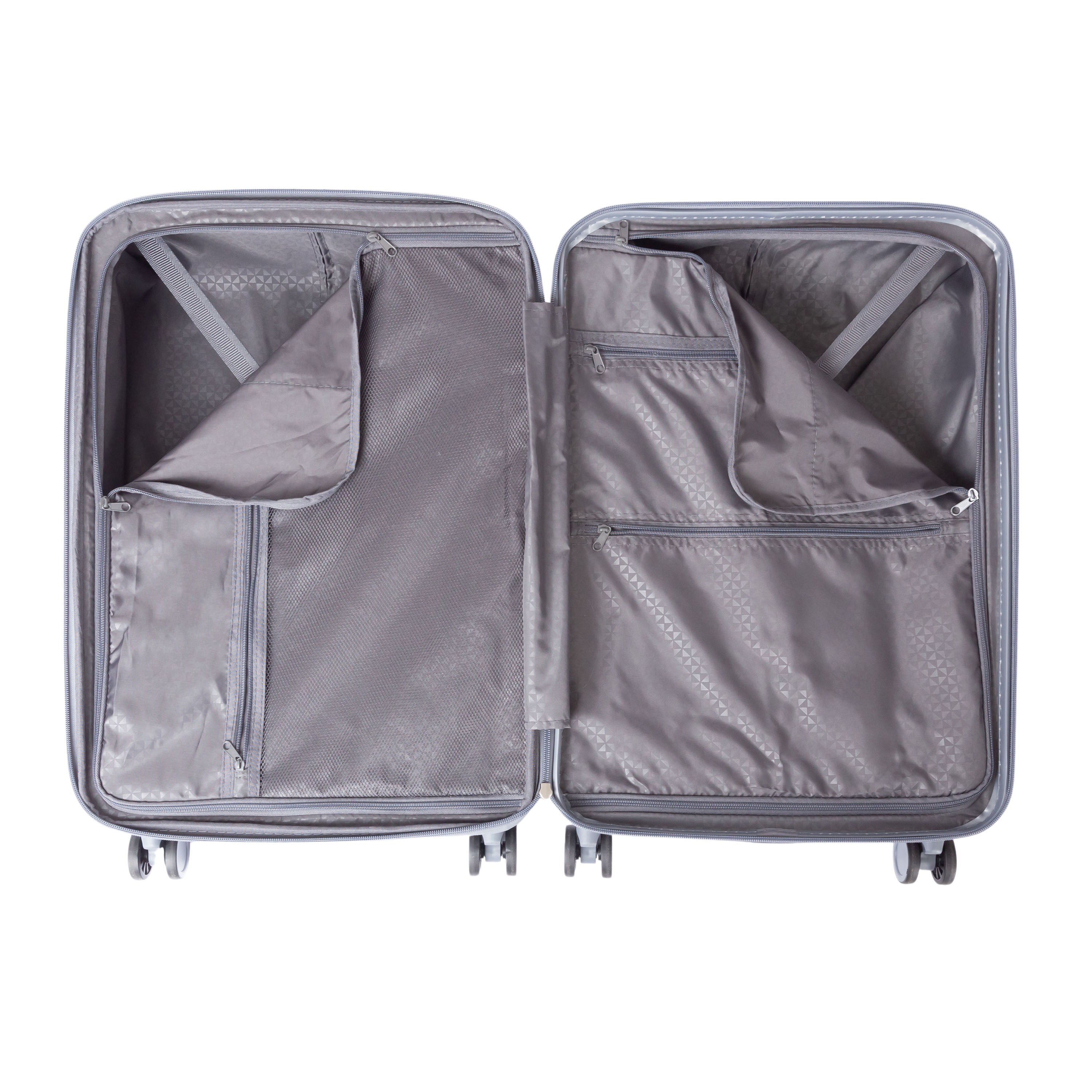 Explorer Passport Anti-Theft Expandable 2-Piece Luggage Set (Carry-On & Medium Checked Bag) - Perfect for International Travel & Business Trips