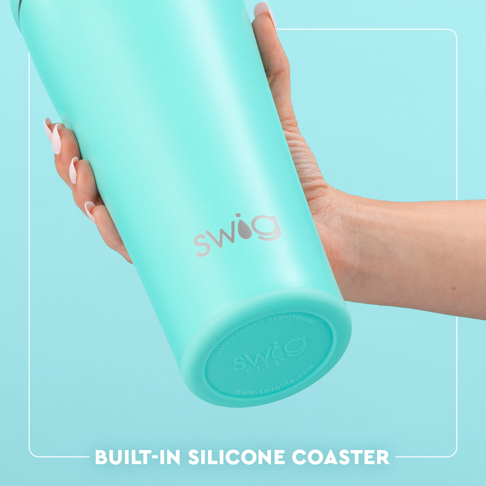 32oz Saturdays in Gainesville Straw Tumbler - Insulated Stainless Steel Cup for Iced Coffee, Smoothies & Cold Drinks - Perfect for Beach, Pool & Outdoor Activities