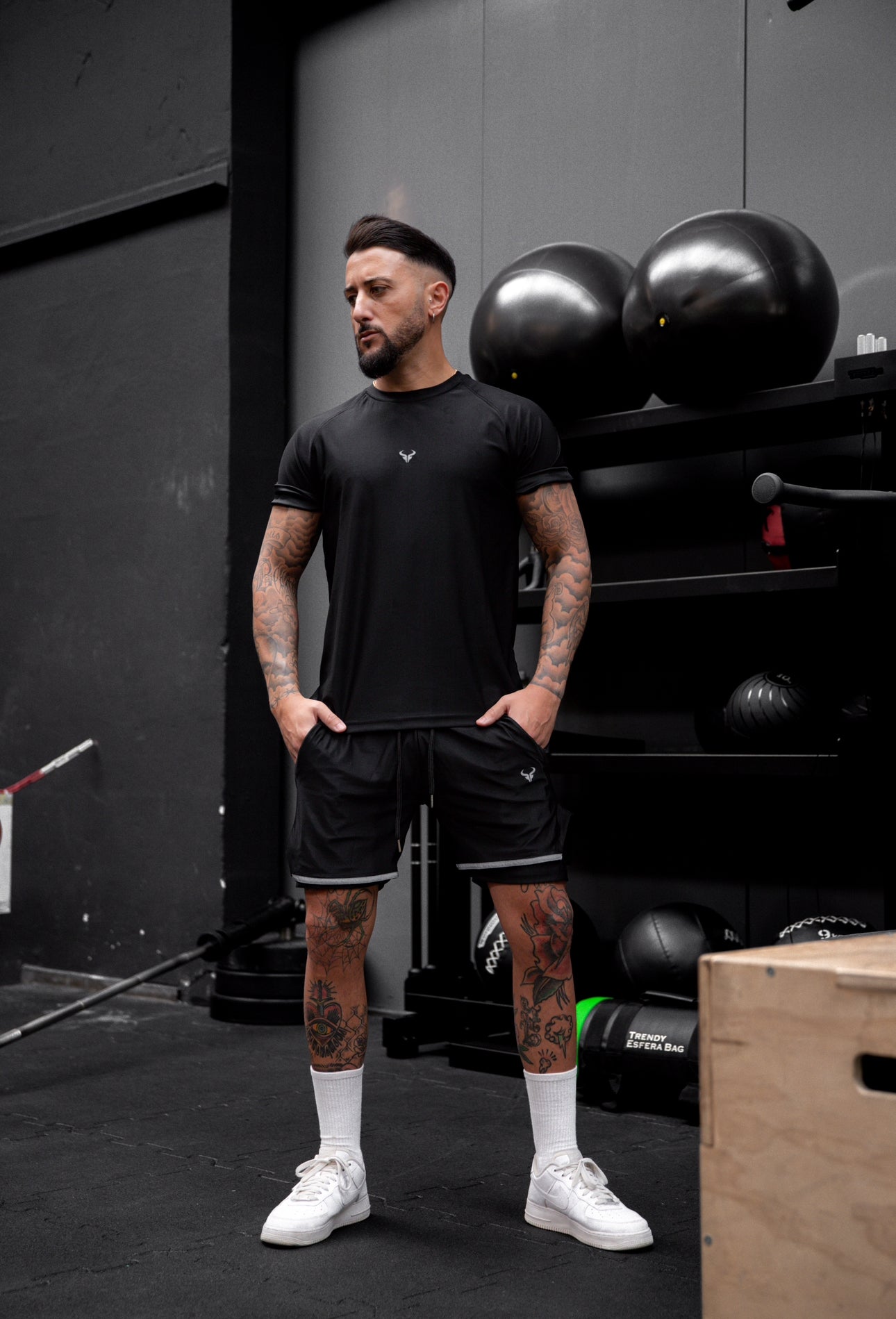 Cerus Black Nexus 2-in-1 Running Shorts with Built-in Liner - Men's Athletic Workout Gym Basketball Shorts for Training, Jogging & Sports Activities