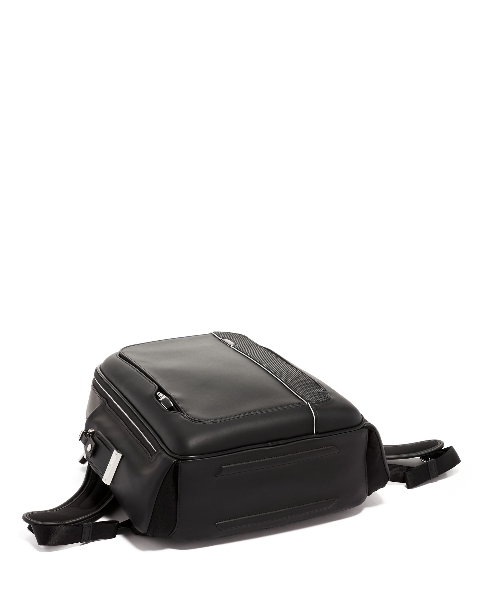 Tumi Arrivé Larson Leather Backpack for Men & Women - Premium Genuine Leather Laptop Backpack for Work, Travel & Business - Stylish & Durable Everyday Carry Backpack for Professionals & Students