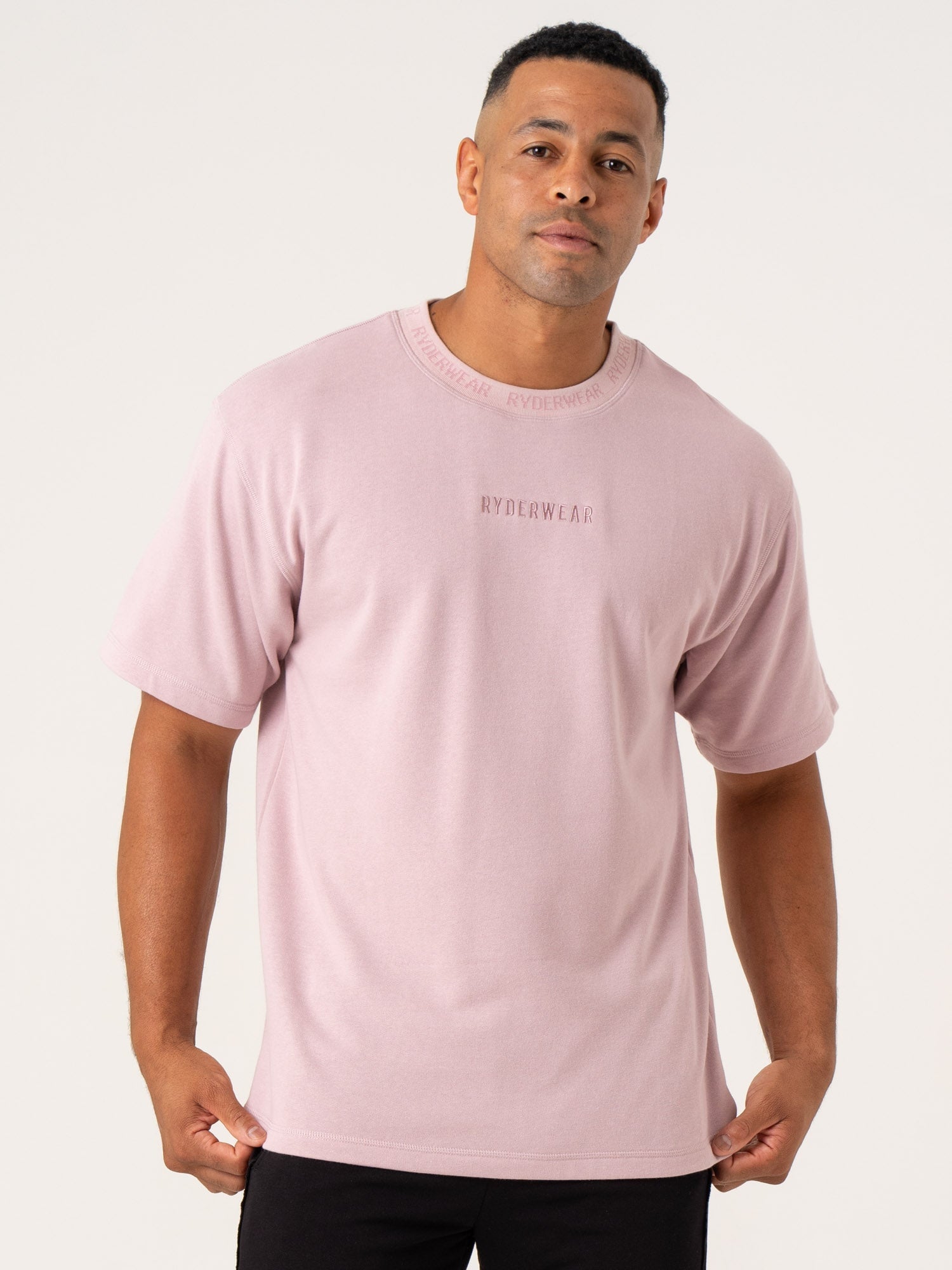 Pursuit Fleece T-Shirt in Cinder - Soft & Comfortable Men's Casual Tee for Outdoor Activities & Everyday Wear