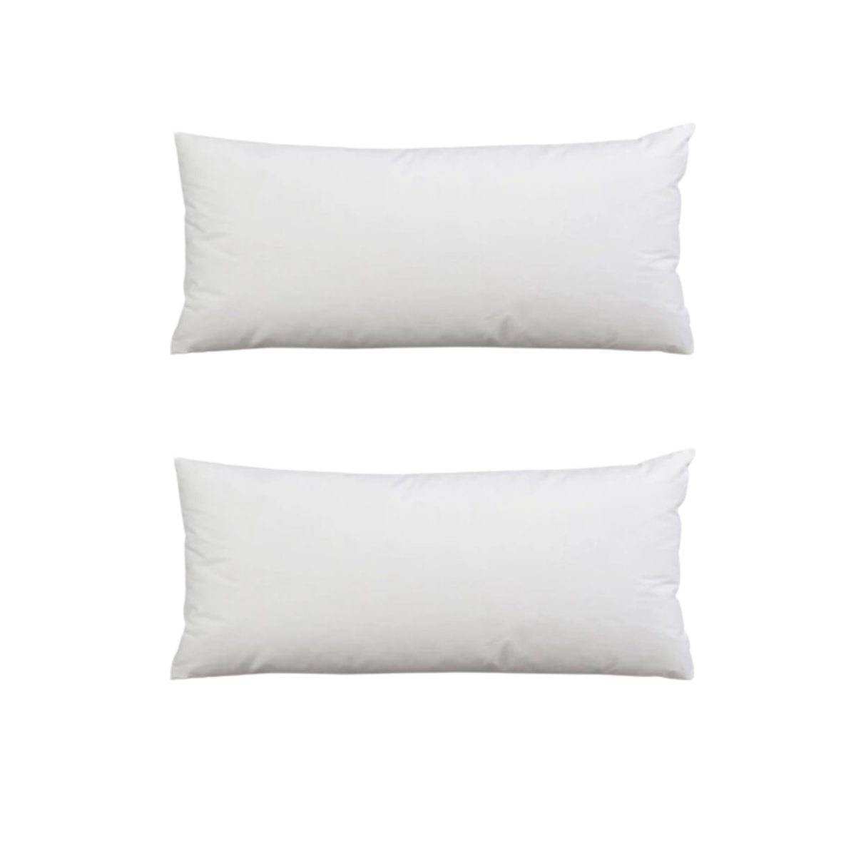 Premium 2-Pack Feather Cushion Inserts - Soft & Fluffy Pillow Filling for Sofas, Beds, and Home Decor - Perfect for Living Room, Bedroom, and Cozy Reading Nooks