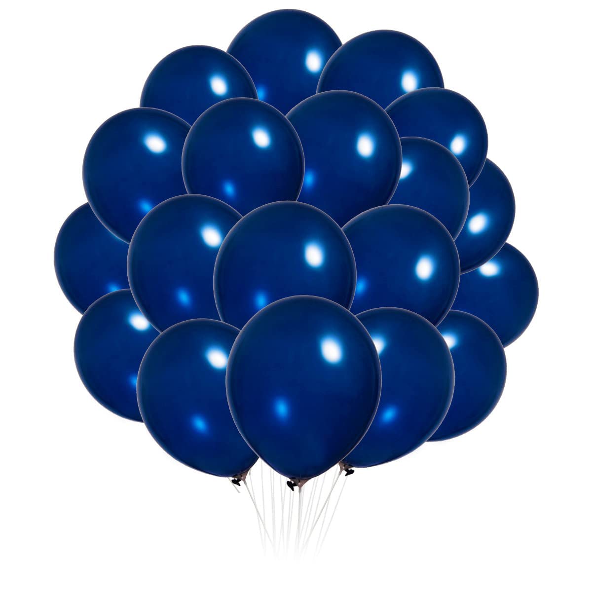 300 Pack Navy Blue Balloons 12 Inch - Premium Latex Party Balloons Bulk for Birthday, Wedding, Baby Shower & Graduation Decorations - Royal Navy Blue Party Supplies for Indoor & Outdoor Events