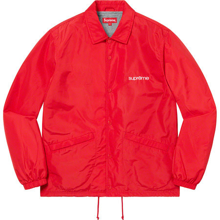 Supreme Five Boroughs Coaches Jacket - Red | Vintage Streetwear for Men & Women | Perfect for Urban Fashion & Hip-Hop Style