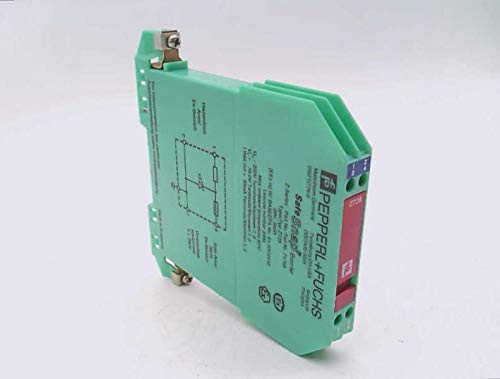 PEPPERL & FUCHS Z 728 120mA MAX Safety Barrier (71788) - 1 Channel Zener Barrier with Analog Output, 250V MAX - Ideal for Industrial Automation and Hazardous Area Protection