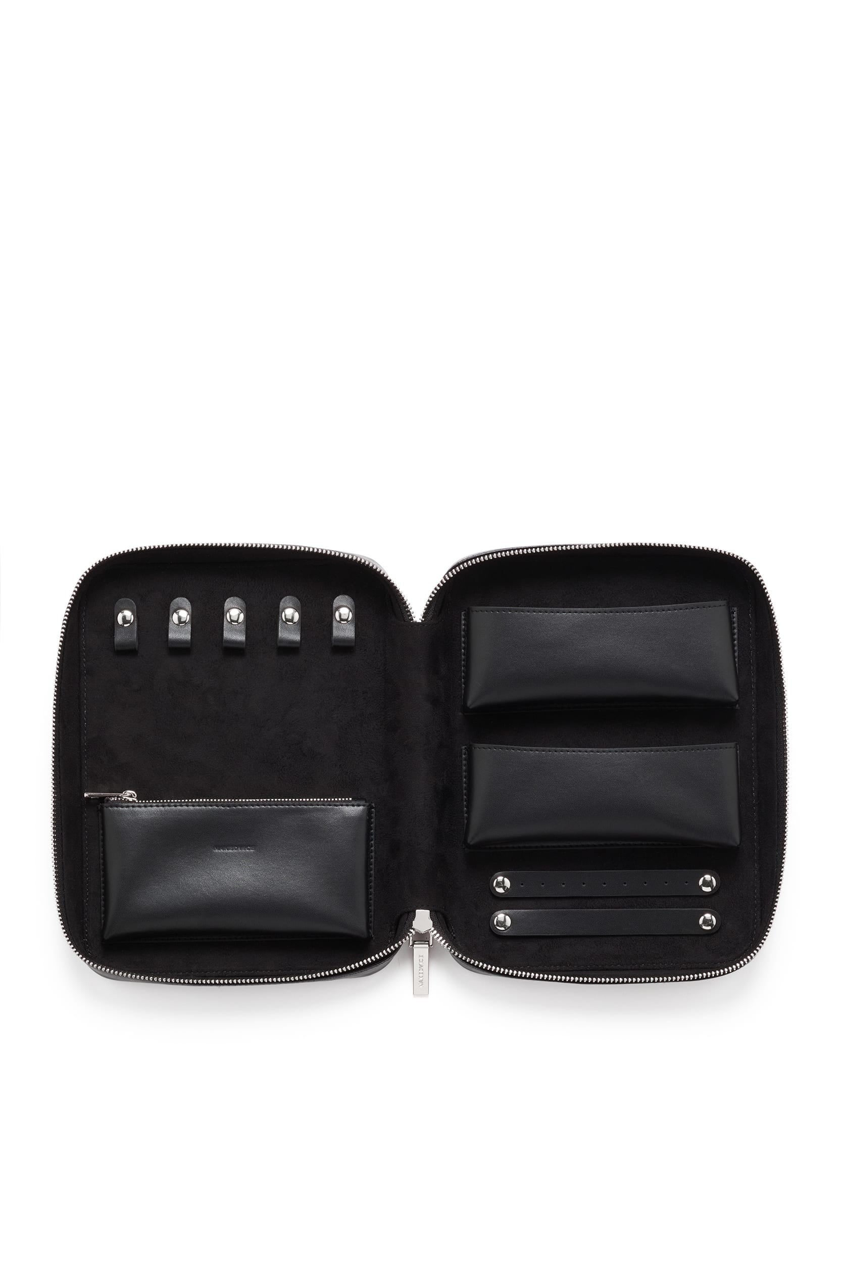 Luxury Black Jewelry Case for Women - Elegant Travel Jewelry Organizer with Soft Lining, Perfect for Necklaces, Rings & Earrings - Ideal for Gifts, Travel & Home Storage