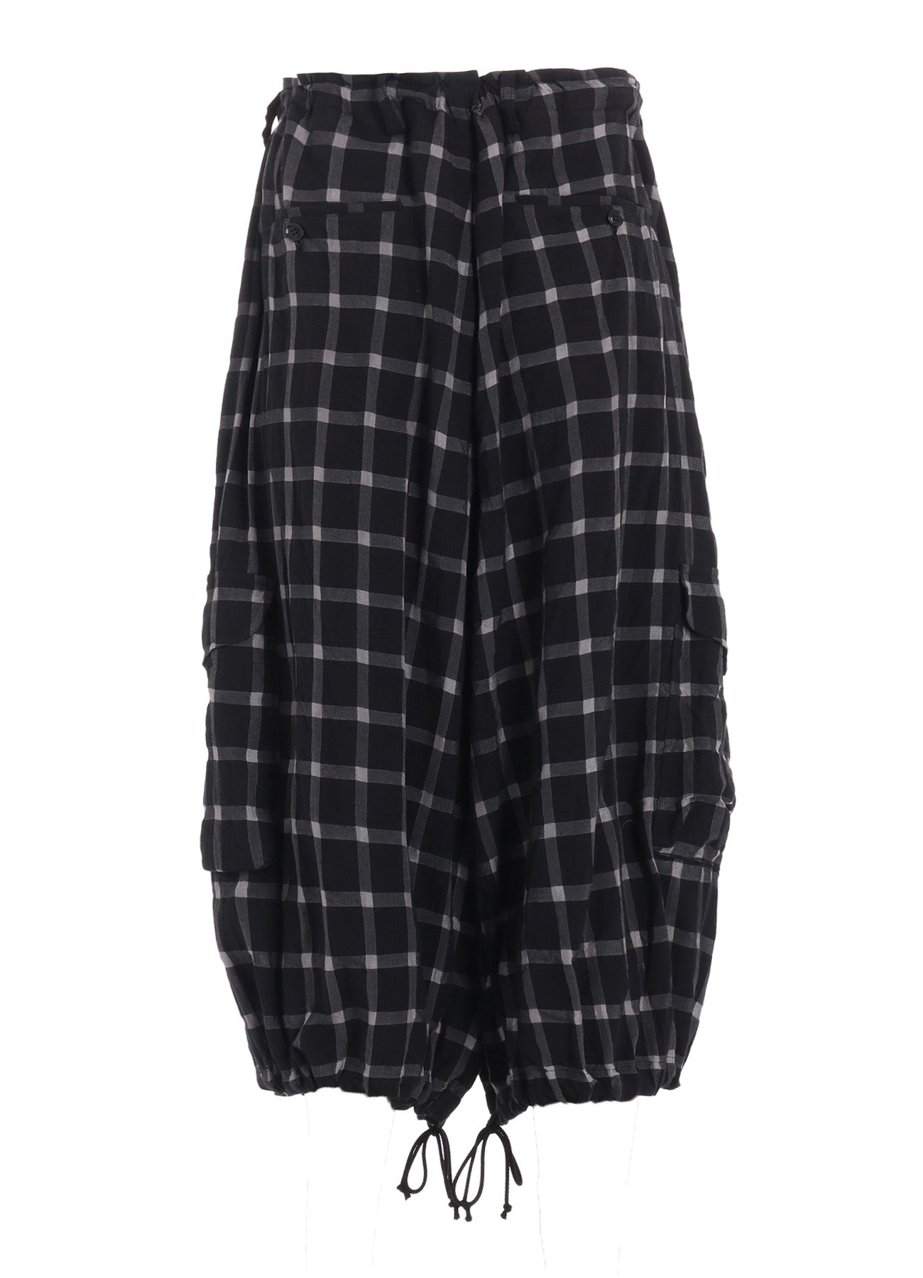 Stylish Cotton Cupro Plaid Pants for Women - Comfortable & Breathable Casual Trousers - Perfect for Office, Travel & Everyday Wear
