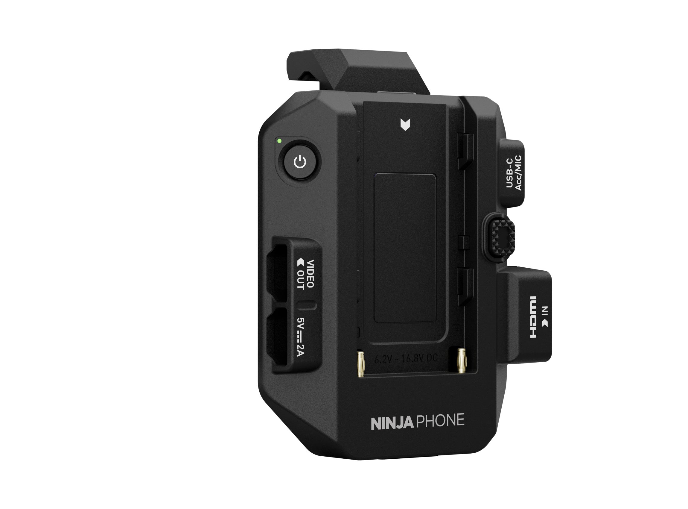 Atomos Ninja Phone Video Co Processor - 4K HDMI Video Recorder for Smartphones, DSLR & Mirrorless Cameras - Perfect for Live Streaming, Vlogging & Professional Video Production
