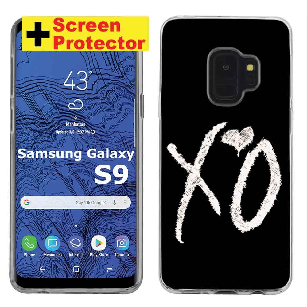 Slim Samsung Galaxy S9 Case - Ultra Thin Clear TPU Cover with Screen Protector for Daily Protection