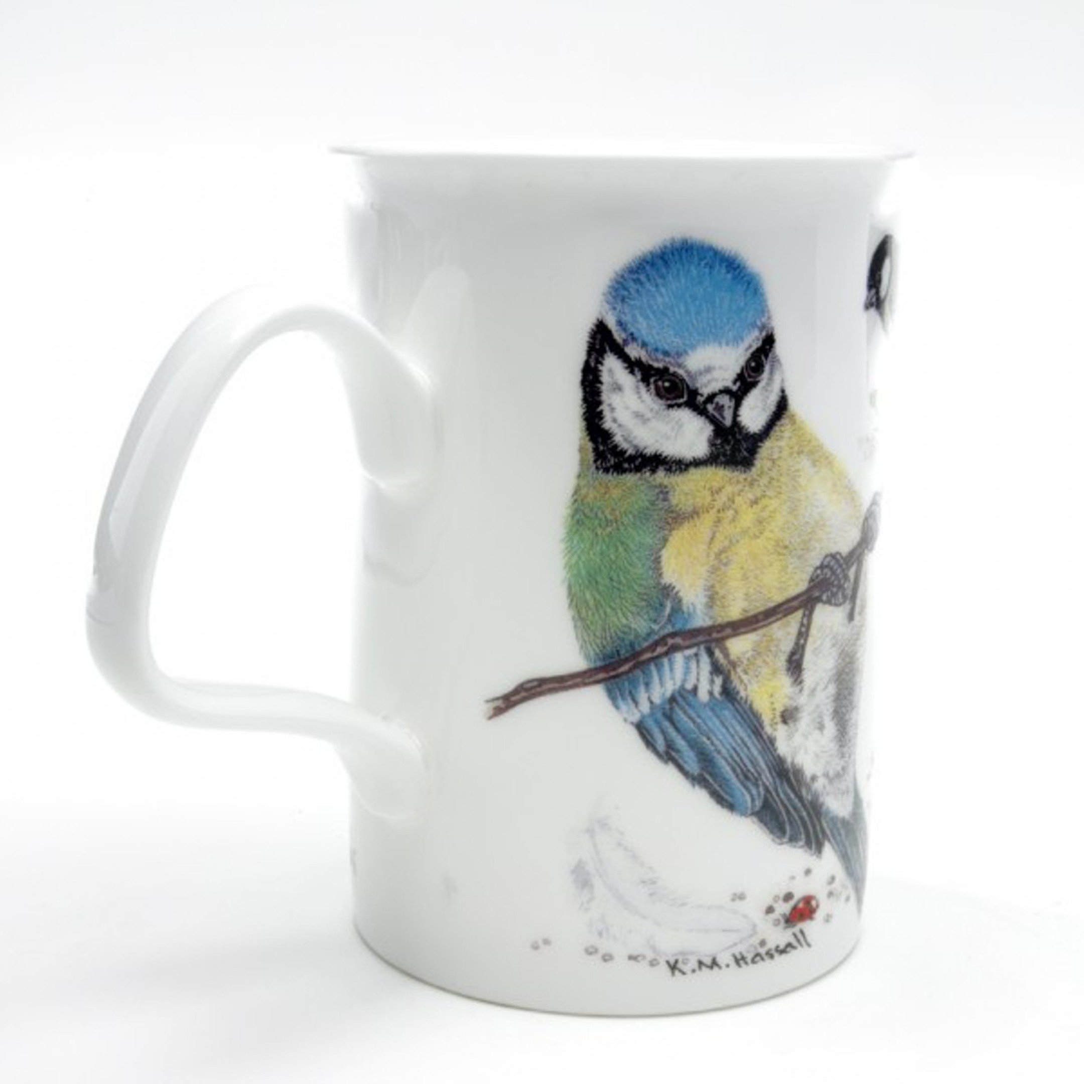Roy Kirkham Lancaster 6-Piece Coffee Mug Set - Elegant Porcelain Tea Cups for Home, Office & Gifting | British-Inspired Floral Design