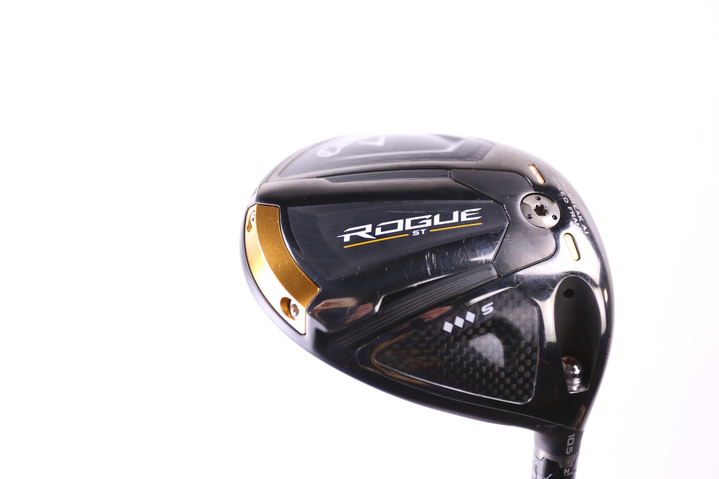 Used Callaway Rogue ST Triple Diamond LS Driver 10.5° X-Stiff Flex Right Hand Golf Club - Project X HZRDUS Smoke Green Shaft - Perfect for Low Spin Long Distance Drives on the Course