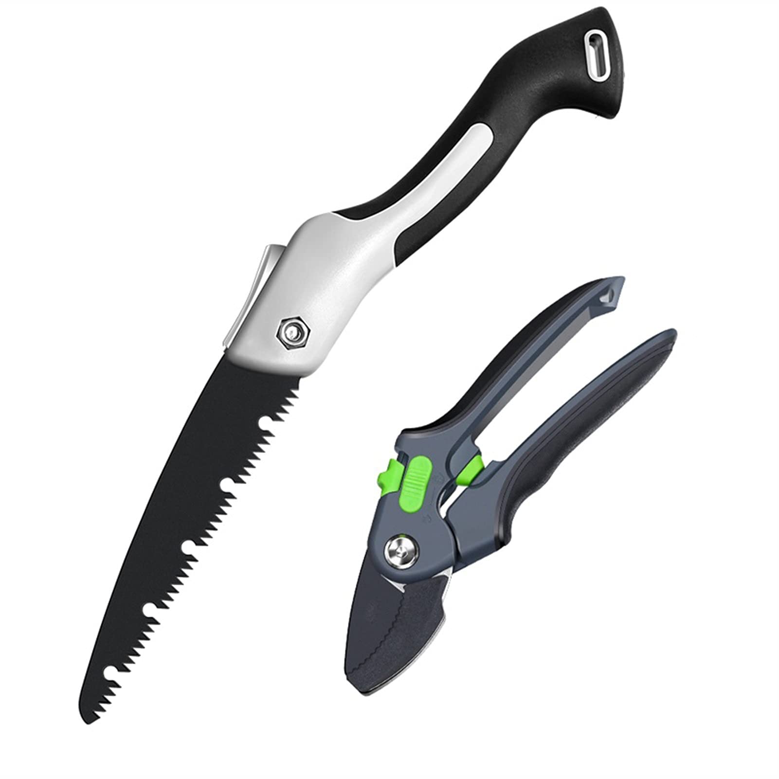 Premium Garden Pruning Shears - Professional Branch Cutter & Plant Trimmer for Flowers, Fruits, Trees | Ergonomic Hand Tools for Home Gardening (Black Bear) | Perfect for Landscaping, Horticulture & Outdoor Maintenance