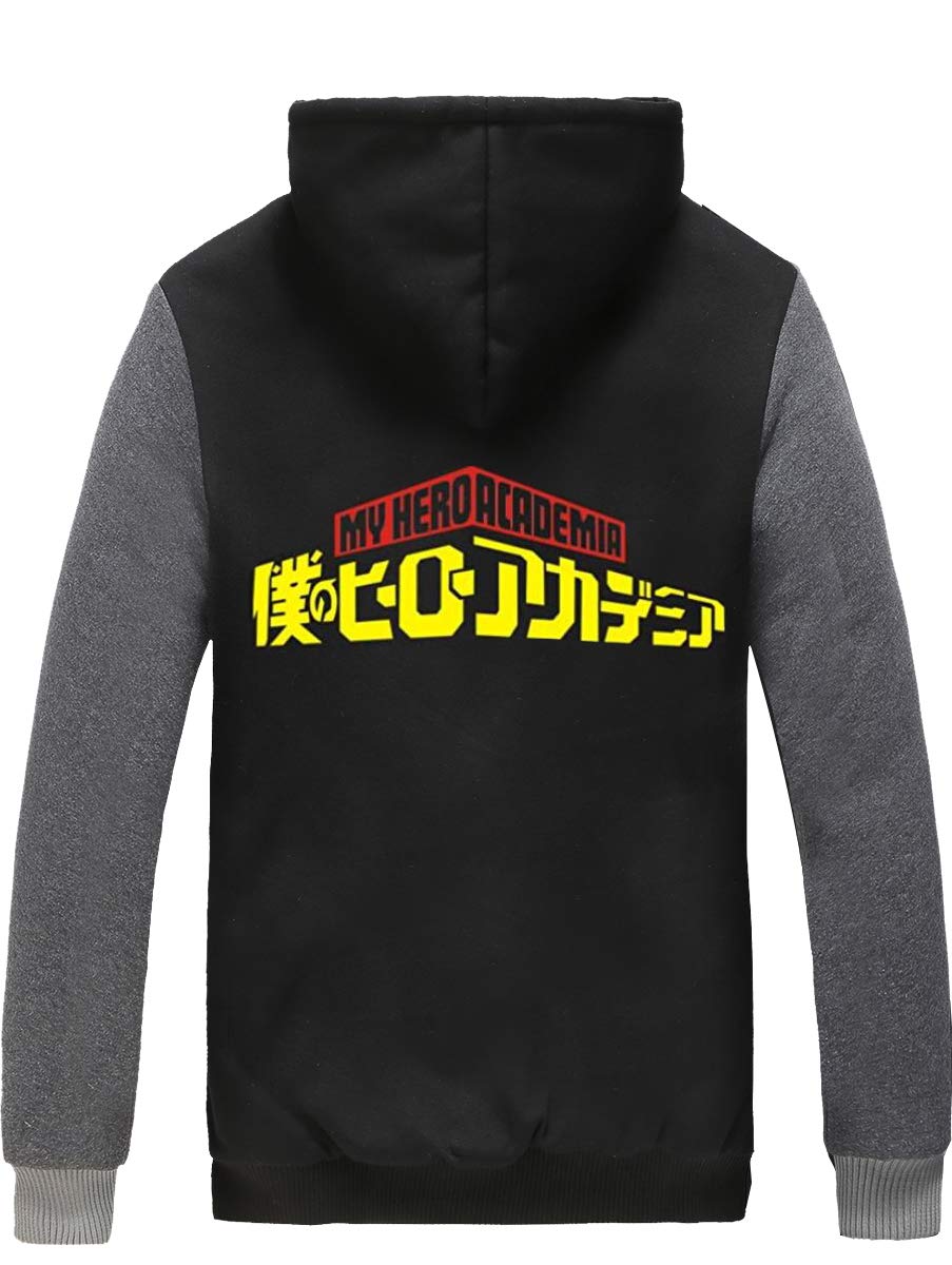 My Hero Academia Bakugou Katsuki Anime Cosplay Hoodie Jacket - Stylish Character Costume for Halloween, Comic Con & Anime Fans