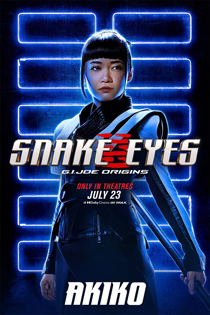 Snake Eyes Movie Wall Art Poster - Waterproof Home Decor for Living Room