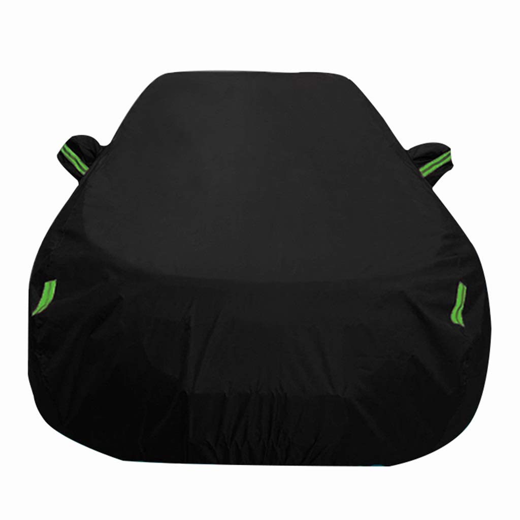 Hyundai Terracan All-Weather Car Cover - Sun Protection, Snowproof & Waterproof Car Tarpaulin - Portable Car Accessories (Black) - Perfect for Outdoor Parking & Vehicle Protection