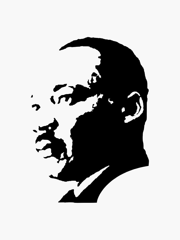 Dr. Martin Luther King Jr. Sticker & Mug Set - Patriotic Political Bumper Sticker for Cars, Windows, Trucks - Funny Inspirational Decals for Home, Office & Gifts