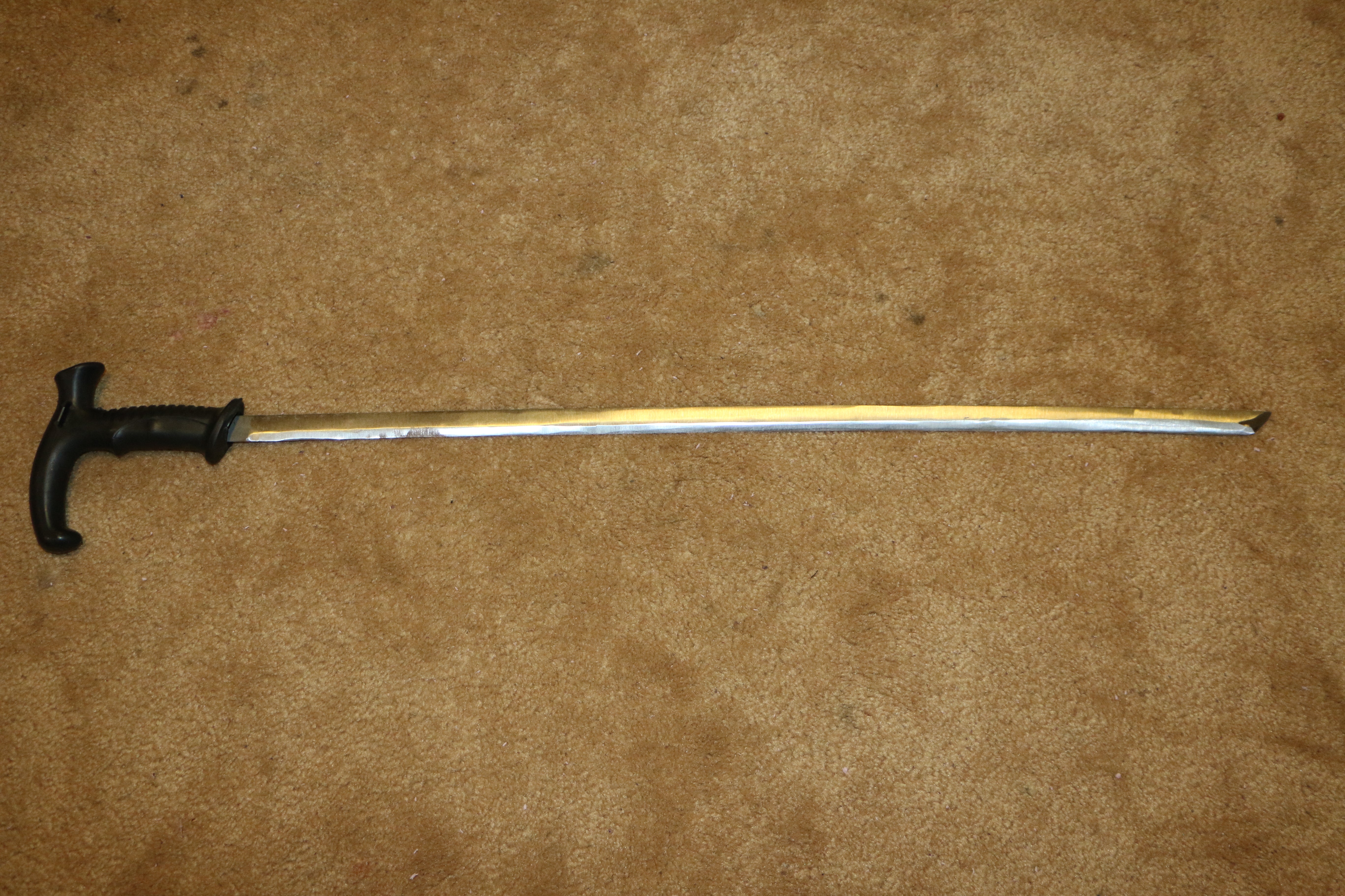 Premium Shinobi Zue Cane Sword - Self Defense Walking Stick for Outdoor Adventures & Cosplay