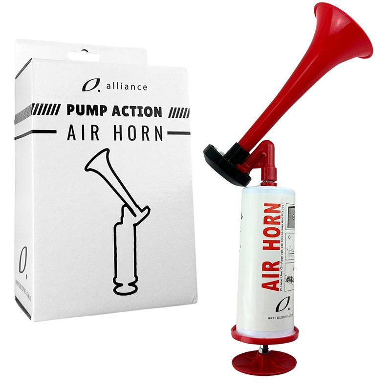 Alliance Pump Action Air Horn - Loud & Portable Safety Horn for Boats, Trucks, Emergency Alerts & Sporting Events | Durable & Weatherproof Outdoor Use