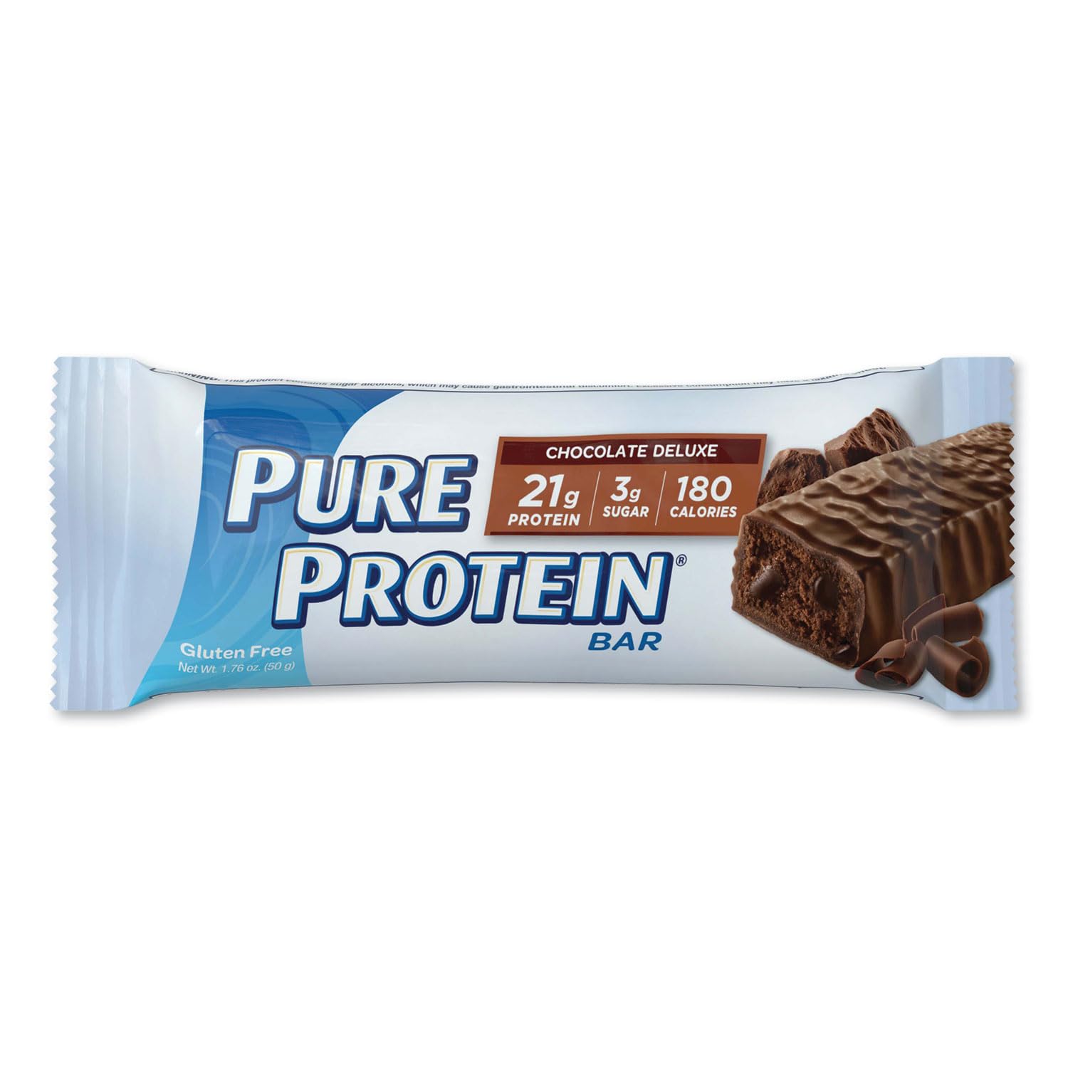 Pure Protein Chocolate Bar - 6 Pack, 1.76oz Each | High Protein Snack for Weight Loss & Muscle Recovery | Perfect for Gym, Work & On-the-Go Nutrition