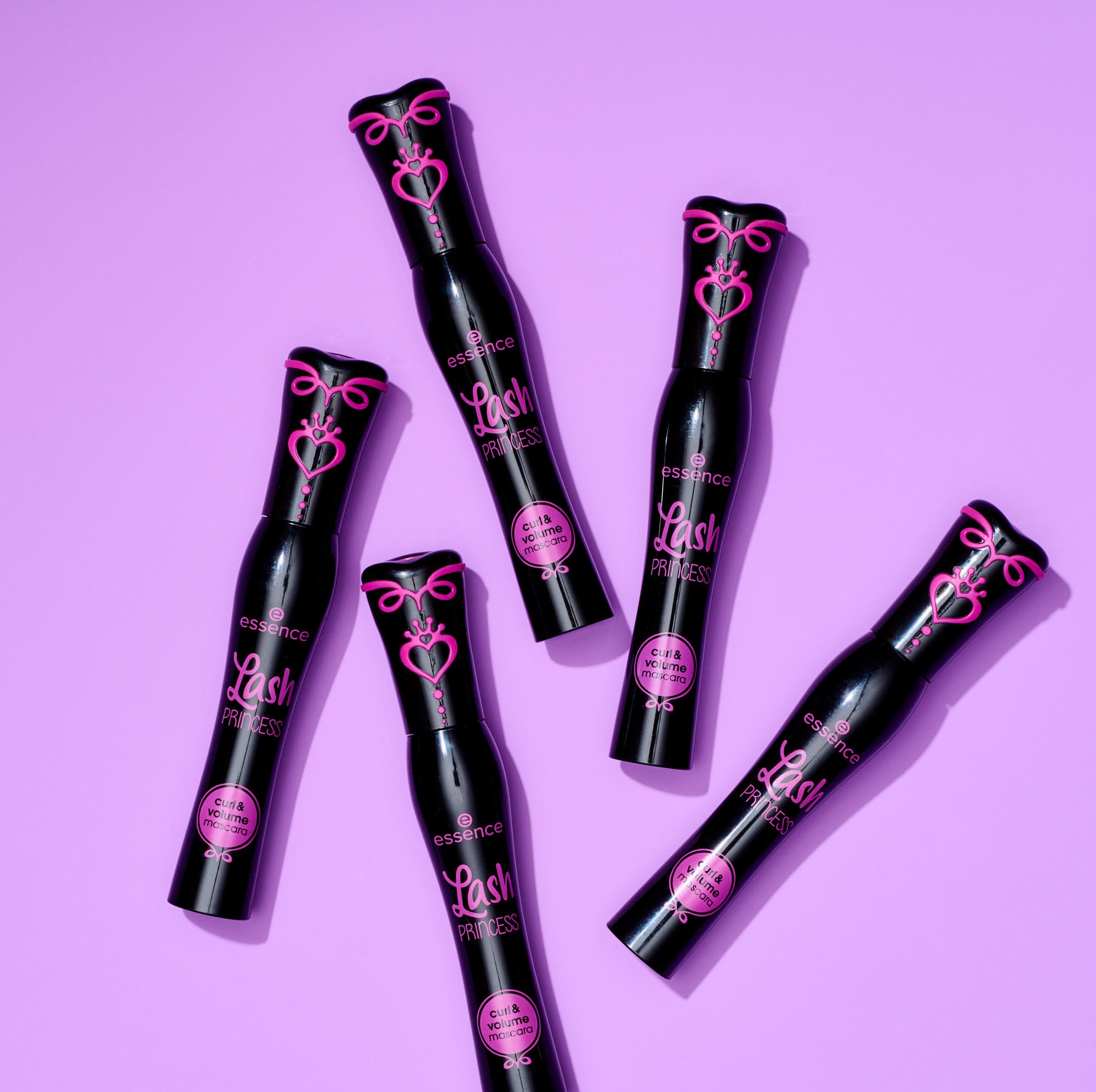 Essence Lash Princess False Lash Effect Mascara - Volumizing & Curling, Vegan & Cruelty-Free (3 Pack) - Perfect for Daily Wear, Date Night & Special Occasions