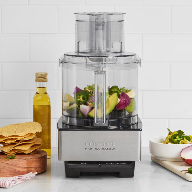 Cuisinart 14-Cup Food Processor - Powerful Kitchen Appliance for Chopping, Slicing & Shredding - Perfect for Meal Prep, Baking & Large Batch Cooking