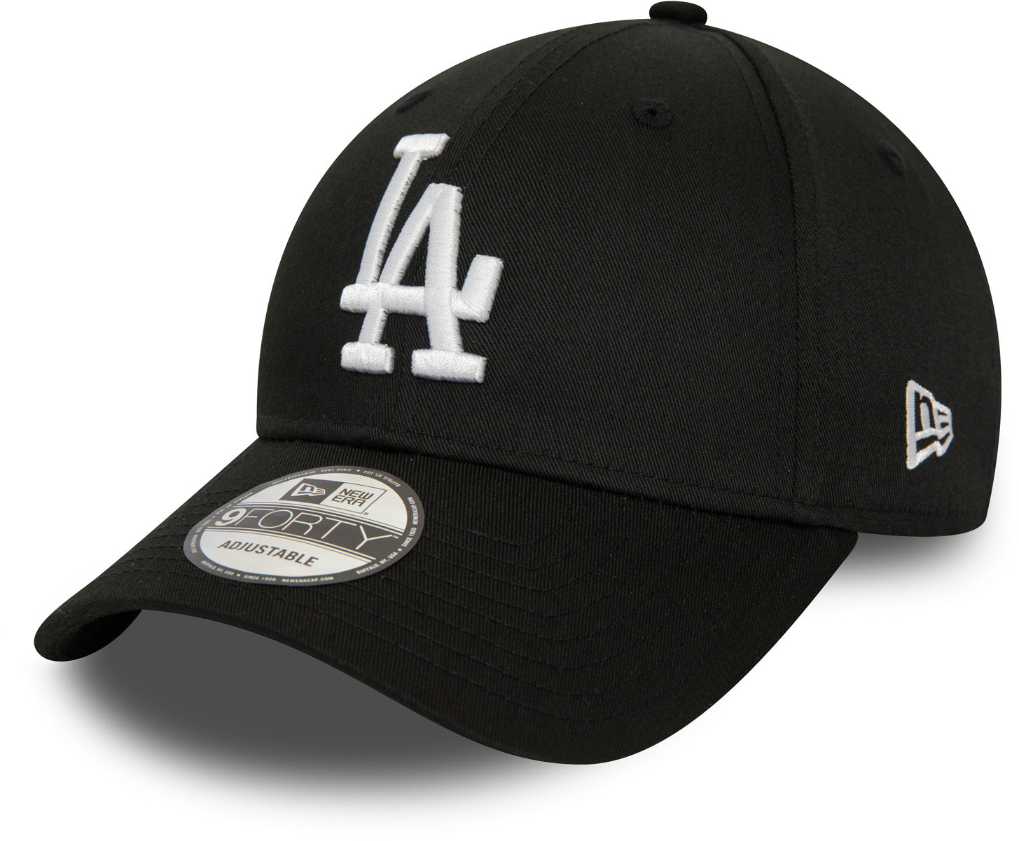 Los Angeles Dodgers New Era 9Forty Vintage Patch Black Baseball Cap - Official MLB Snapback Hat for Men & Women - Perfect for Baseball Games, Streetwear & Sports Fan Gifts